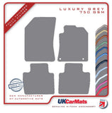 Peugeot 508 2019 onwards Grey Luxury Velour Tailored Car Mats HITECH