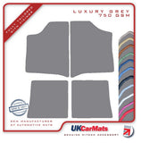 Renault 30 1985-1985 Grey Luxury Velour Tailored Car Mats HITECH