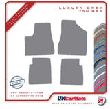 Renault 25 1984-1992 Grey Luxury Velour Tailored Car Mats HITECH