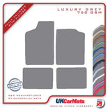 Renault 5 1985-1995 Grey Luxury Velour Tailored Car Mats HITECH