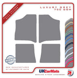 Renault 20 1985-1985 Grey Luxury Velour Tailored Car Mats HITECH