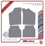 Rover Metro/ 114 1983-1996 Grey Luxury Velour Tailored Car Mats HITECH
