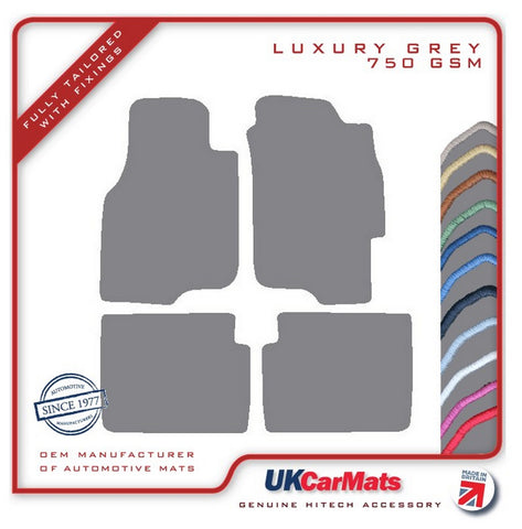 Rover 400 1995-2001 Grey Luxury Velour Tailored Car Mats HITECH