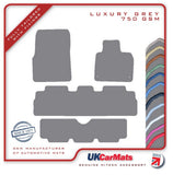 Renault Espace 2003-2011 Grey Luxury Velour Tailored Car Mats HITECH