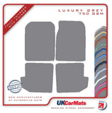 Suzuki Vitara SWB 1989-1999 Grey Luxury Velour Tailored Car Mats HITECH