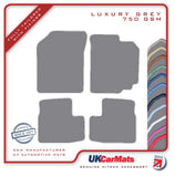 Suzuki Swift 2005-2010 Grey Luxury Velour Tailored Car Mats HITECH