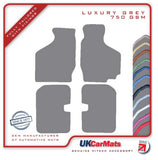 Suzuki Ignis 2000-2008 Grey Luxury Velour Tailored Car Mats HITECH