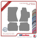Subaru Impreza 4dr 2007-2014 Grey Luxury Velour Tailored Car Mats HITECH