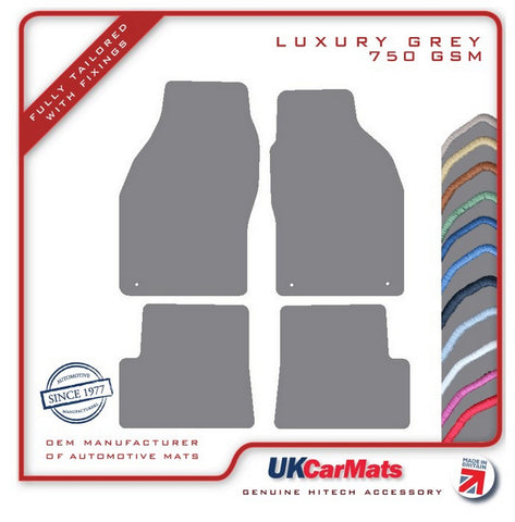 Saab 9/3 Convertible 1998-2003 Grey Luxury Velour Tailored Car Mats HITECH