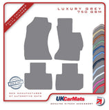 Subaru Forester 2014 onwards Grey Luxury Velour Tailored Car Mats HITECH