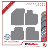 Suzuki Swift (Non Hybrid Models) 2017 onwards Grey Luxury Velour Tailored Car Mats HITECH