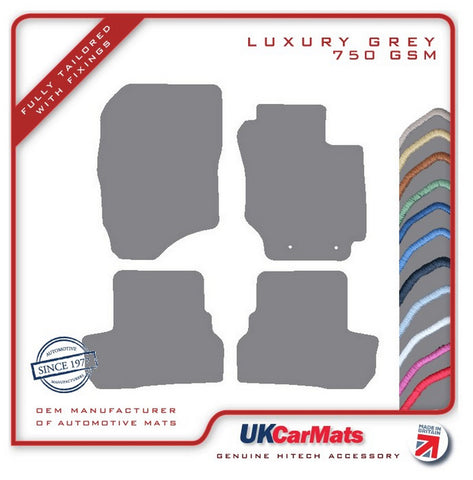 Suzuki Jimny 2018 onwards Grey Luxury Velour Tailored Car Mats HITECH