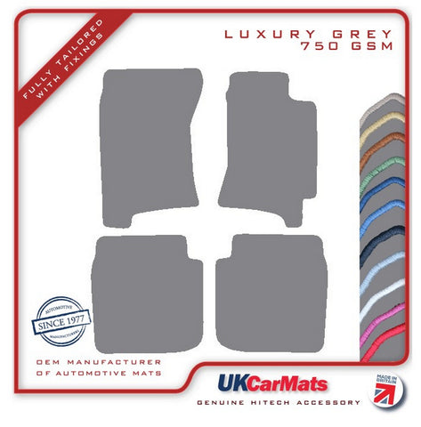 Subaru Legacy 1993-1999 Grey Luxury Velour Tailored Car Mats HITECH