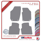 Skoda Roomster 2007-2015 Grey Luxury Velour Tailored Car Mats HITECH