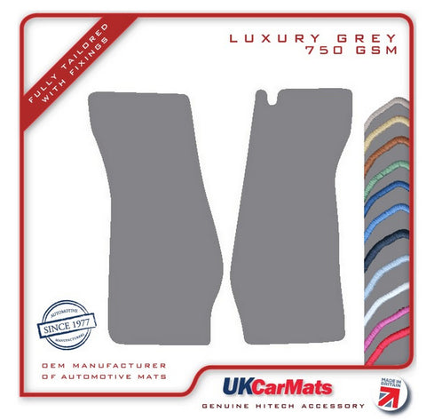 TVR 350I/400/450 1984-1991 Grey Luxury Velour Tailored Car Mats HITECH