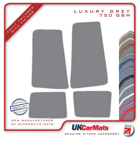 TVR Cerbera 1997-2004 Grey Luxury Velour Tailored Car Mats HITECH
