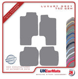 Toyota Corolla RWD Coupe 1983-1987 Grey Luxury Velour Tailored Car Mats HITECH