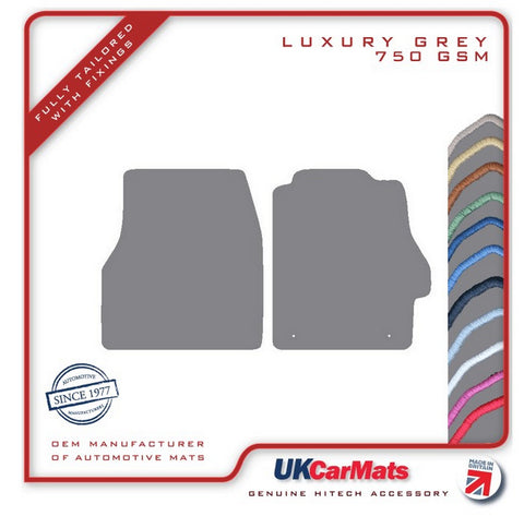 Toyota MR2 Mk3 1999-2007 Grey Luxury Velour Tailored Car Mats HITECH
