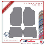Toyota Corolla 3dr 1990-1993 Grey Luxury Velour Tailored Car Mats HITECH
