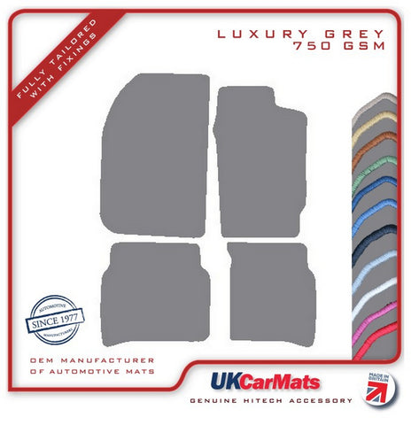 Toyota Celica GT4 4WD (Flip Up Lights) 1985-1994 Grey Luxury Velour Tailored Car Mats HITECH