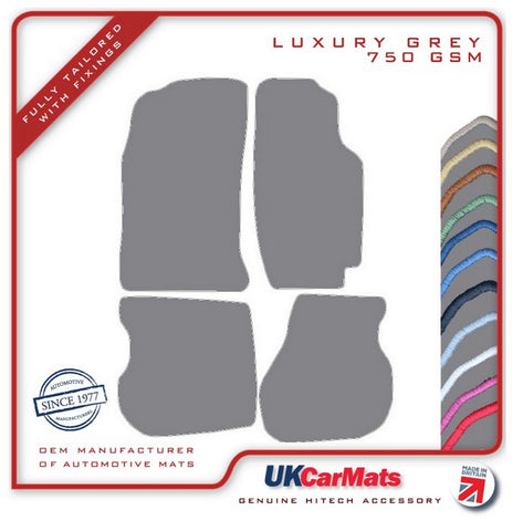 Toyota Celica Cabrio 1994-1999 Grey Luxury Velour Tailored Car Mats HITECH