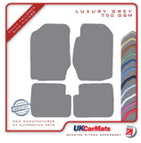 Toyota Corolla 2003-2006 Grey Luxury Velour Tailored Car Mats HITECH