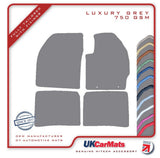 Toyota Prius 2009-2015 Grey Luxury Velour Tailored Car Mats HITECH