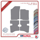 Toyota Aygo (Two Fixings Driver) 2010-2014 Grey Luxury Velour Tailored Car Mats HITECH