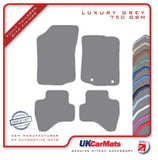 Toyota Aygo 2014-2022 Grey Luxury Velour Tailored Car Mats HITECH