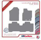 Toyota Verso-S 2011-2015 Grey Luxury Velour Tailored Car Mats HITECH