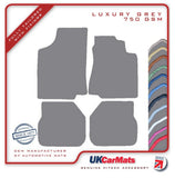 VW Passat 1988-1996 Grey Luxury Velour Tailored Car Mats HITECH