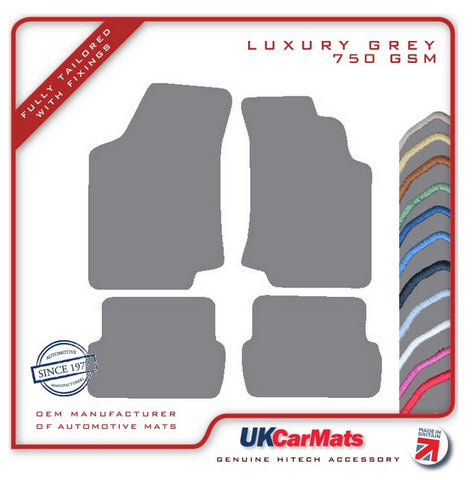 Volkswagen VW  Golf Mk3 1993-1998 Grey Luxury Velour Tailored Car Mats HITECH