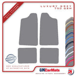 Vauxhall Chevette 1975-1978 Grey Luxury Velour Tailored Car Mats HITECH