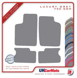 Vauxhall Astra Mk2 1985-1991 Grey Luxury Velour Tailored Car Mats HITECH