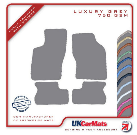 Vauxhall Astra Mk3 1992-1998 Grey Luxury Velour Tailored Car Mats HITECH