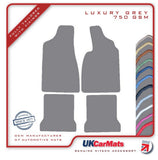 VW Passat Automatic 1980-1987 Grey Luxury Velour Tailored Car Mats HITECH