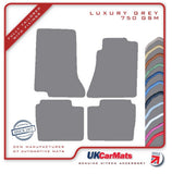 Vauxhall Senator/Carlton 1987-1994 Grey Luxury Velour Tailored Car Mats HITECH