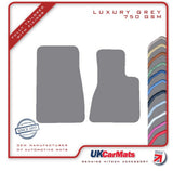 Vauxhall Firenza 1973-1975 Grey Luxury Velour Tailored Car Mats HITECH