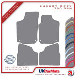 Vauxhall Corsa 2000-2006 Grey Luxury Velour Tailored Car Mats HITECH