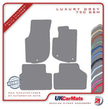 Volvo S90 & V90 1996-2006 Grey Luxury Velour Tailored Car Mats HITECH