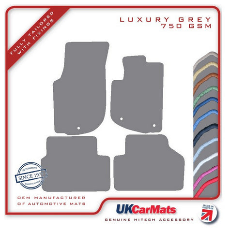 Volvo S90 & V90 1996-2006 Grey Luxury Velour Tailored Car Mats HITECH