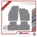 Volvo S40 2004-2012 Grey Luxury Velour Tailored Car Mats HITECH