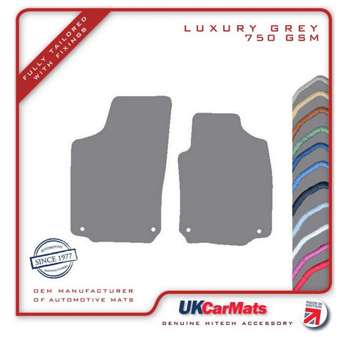 Vauxhall Tigra 2004-2009 Grey Luxury Velour Tailored Car Mats HITECH