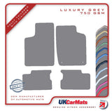 Vauxhall Astra Mk2 GTE 1985-1991 Grey Luxury Velour Tailored Car Mats HITECH