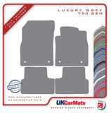 Vauxhall Cascada 2013 onwards Grey Luxury Velour Tailored Car Mats HITECH