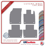 Volvo XC90 5-Seater 2015 onwards Grey Luxury Velour Tailored Car Mats HITECH