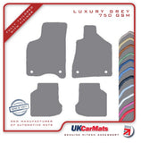 VW Lupo Automatic 1998-2005 Grey Luxury Velour Tailored Car Mats HITECH
