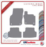 VW Golf Mk8 Mild Hybrid 2020 onwards Grey Luxury Velour Tailored Car Mats HITECH