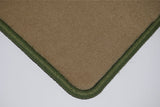 Ford S-Max (Oval Fixings) 2006-2011 Beige Luxury Velour Tailored Car Mats HITECH
