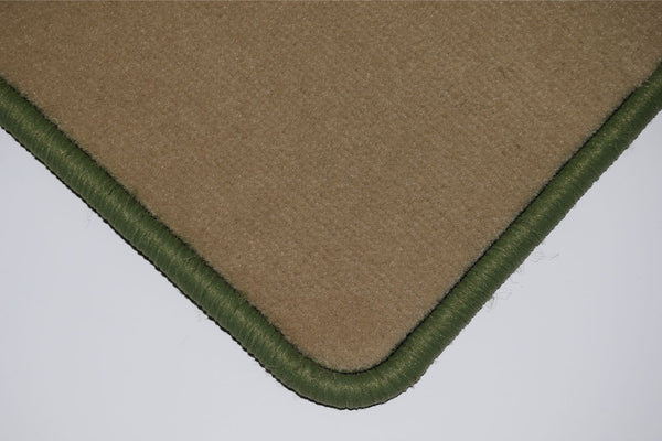 Honda Civic 5 Dr Inc Aerodeck 1995-2000 Beige Luxury Velour Tailored Car Mats HITECH